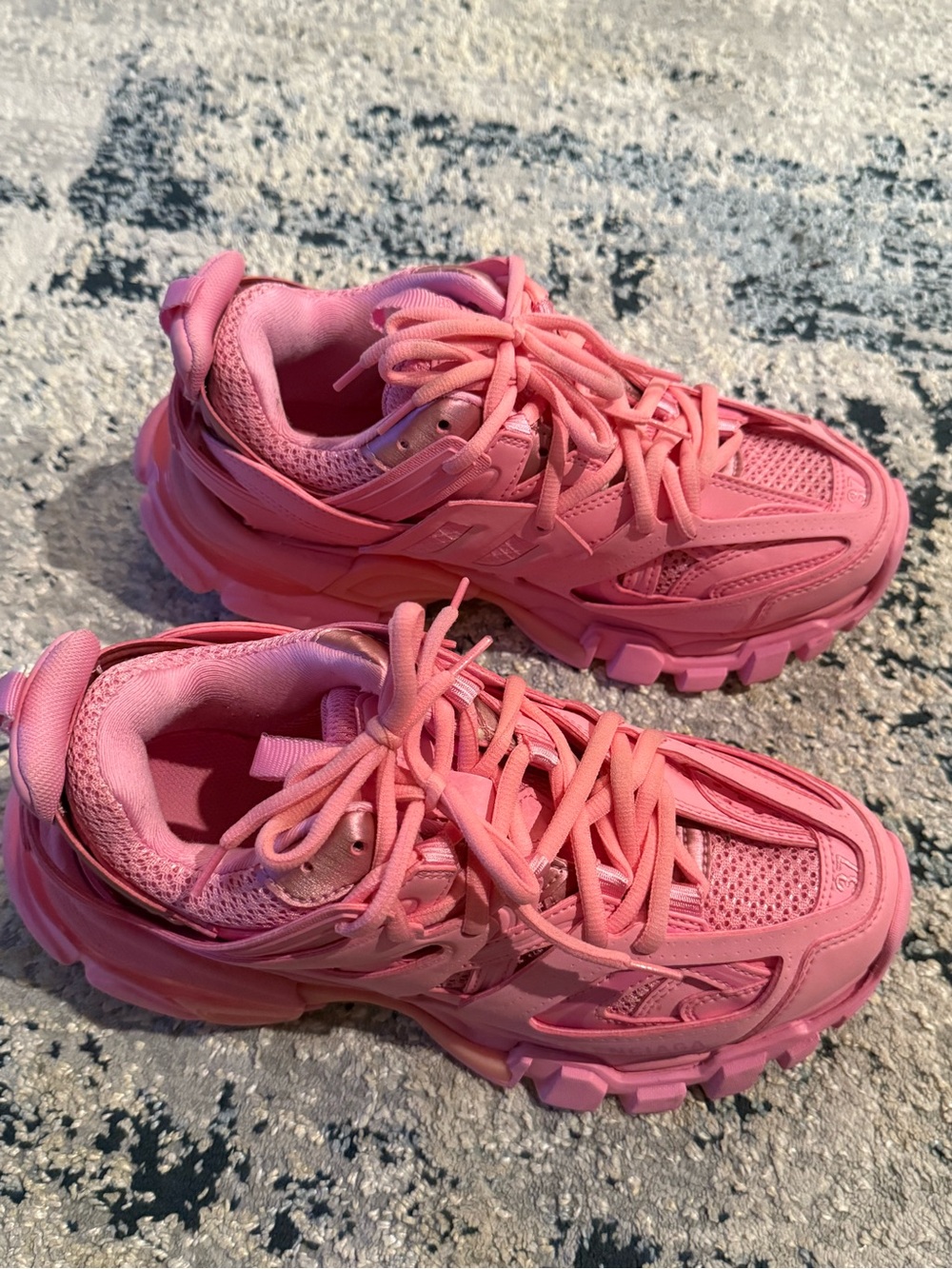 Balenciaga tracks in pink size 36